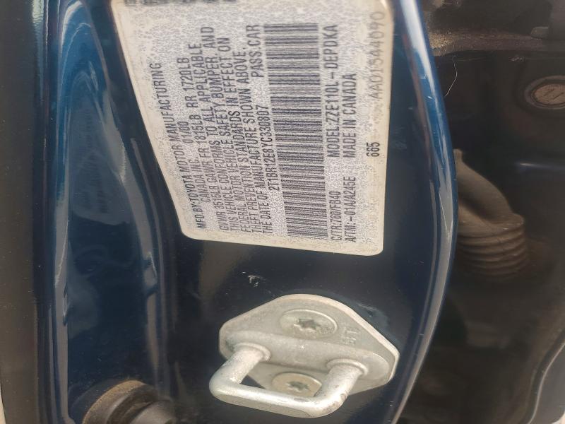 Aukcja sprzedaży 2000 Toyota Corolla, vin: 2T1BR12E8YC330807, numer aukcji: 55158596