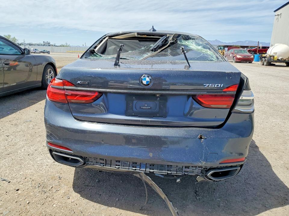 Продаж на аукціоні авто 2016 Bmw 750, vin: WBA7F2C54GG415451, номер лоту: 55858606