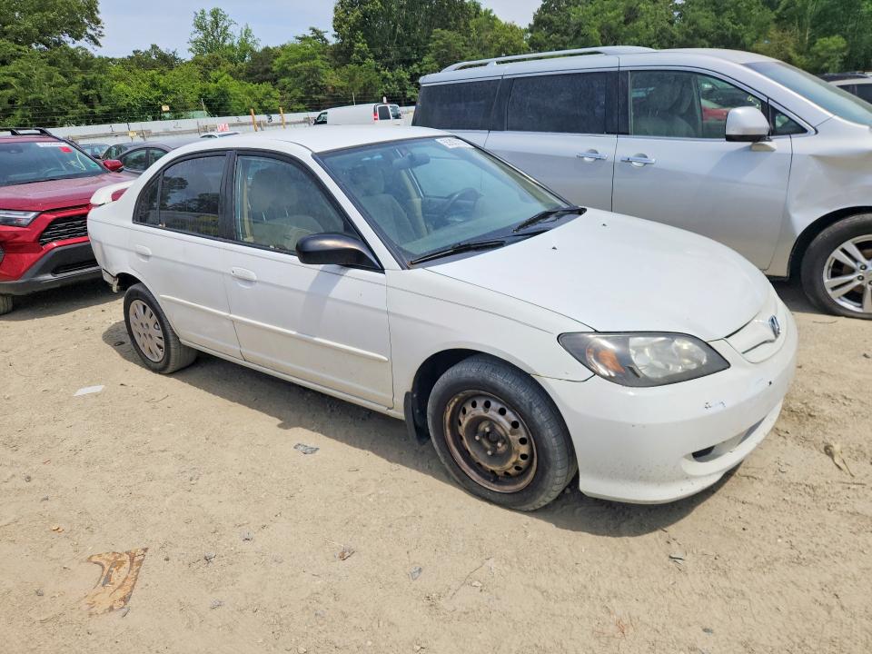 Продажа на аукционе авто 2004 Honda Civic, vin: 2HGES16544H593695, номер лота: 55303776