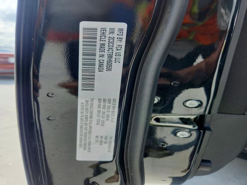 2021 Dodge Charger მანქანა იყიდება აუქციონზე, vin: 2C3CDXCT9MH600506, აუქციონის ნომერი: 55994666