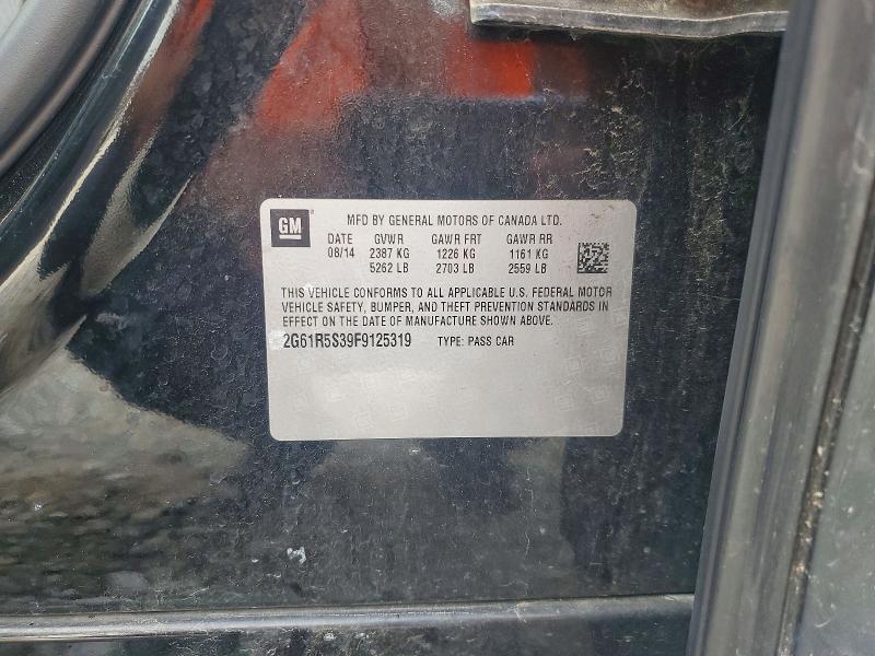 Продажа на аукционе авто 2015 Cadillac Xts, vin: 2G61R5S39F9125319, номер лота: 58305526