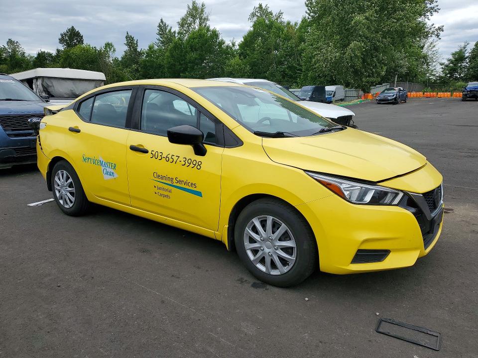 2020 Nissan Versa მანქანა იყიდება აუქციონზე, vin: 3N1CN8DV7LL839608, აუქციონის ნომერი: 56171006