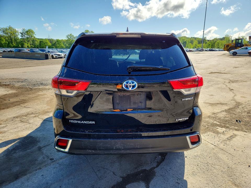Продаж на аукціоні авто 2019 Toyota Highlander Hybrid, vin: 5TDDGRFH4KS077923, номер лоту: 54172066