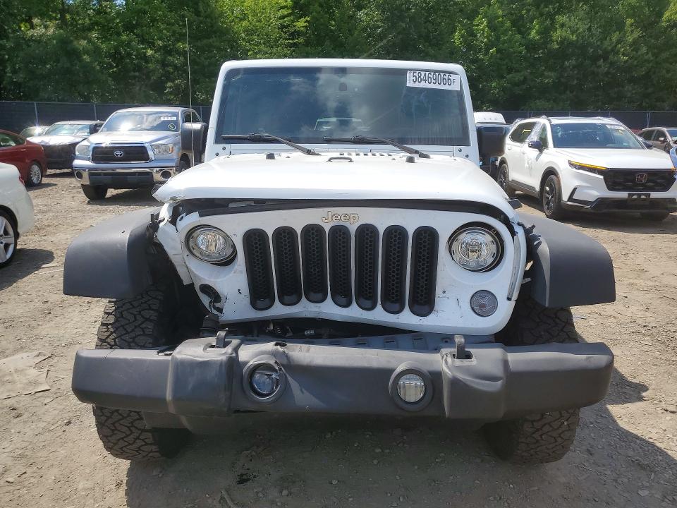 58469066 :رقم المزاد ، 1C4BJWDG0HL561180 vin ، 2017 Jeep Wrangler Unlimited مزاد بيع
