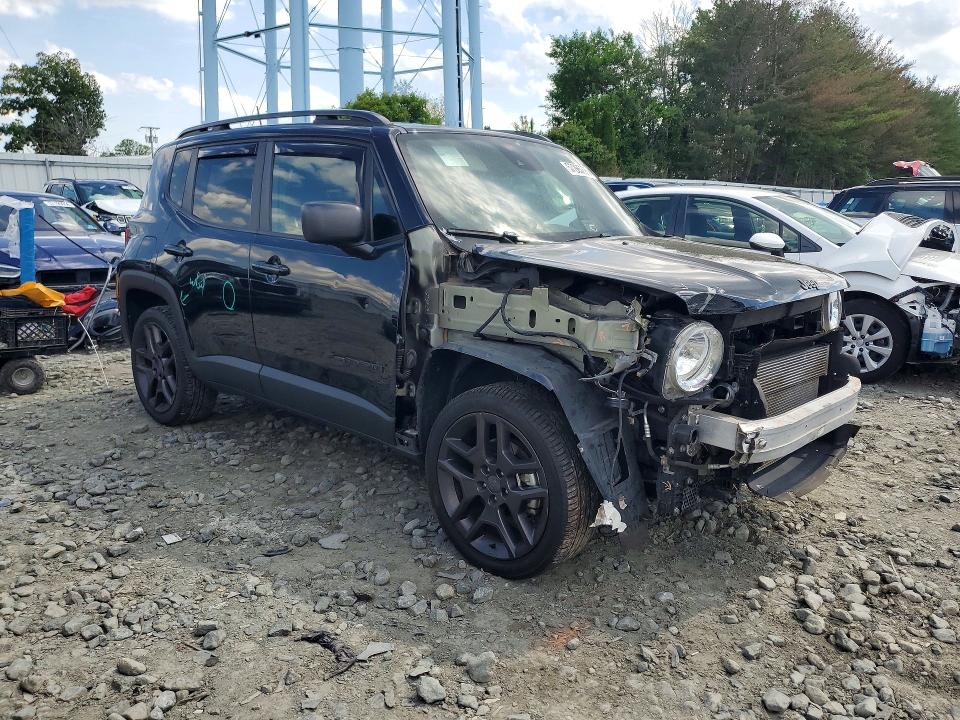 57265296 :رقم المزاد ، ZACNJDBB6MPN28440 vin ، 2021 Jeep Renegade مزاد بيع