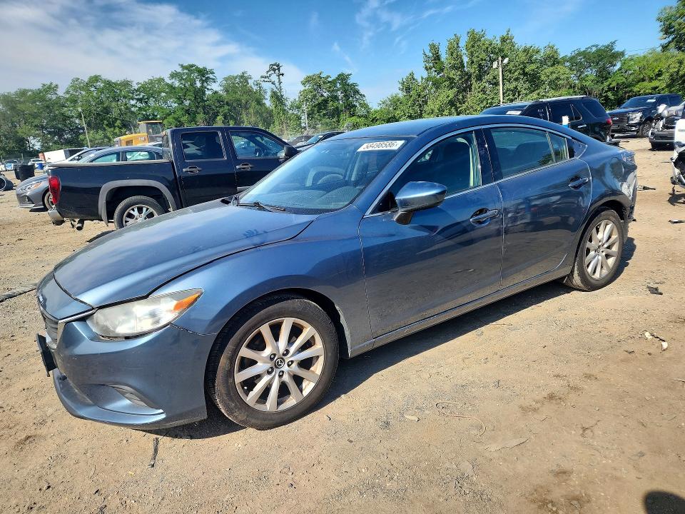2014 Mazda 6 მანქანა იყიდება აუქციონზე, vin: JM1GJ1U5XE1102902, აუქციონის ნომერი: 58498586