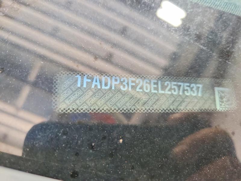 2014 Ford Focus მანქანა იყიდება აუქციონზე, vin: 1FADP3F26EL257537, აუქციონის ნომერი: 57738816
