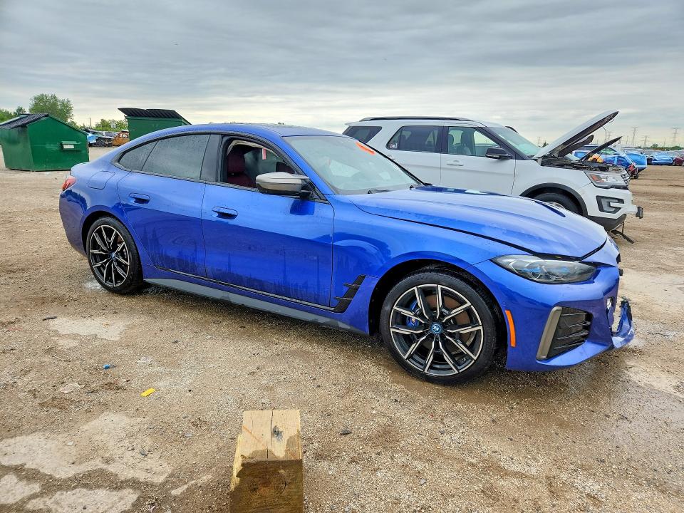 55128836 :رقم المزاد ، WBY33AW09RFR75073 vin ، 2024 Bmw I4 مزاد بيع