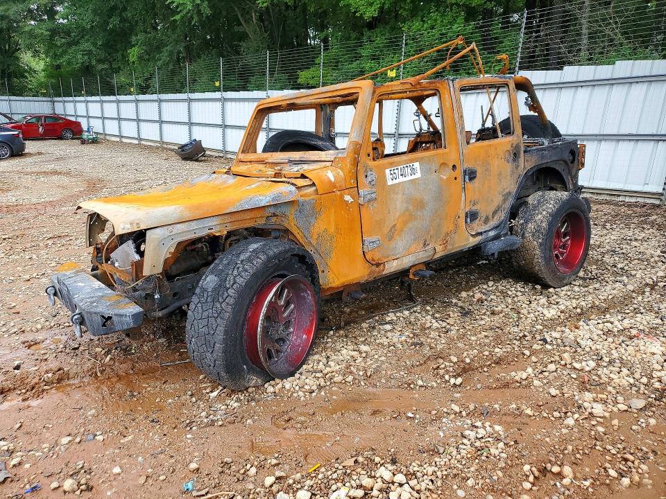 55740736 :رقم المزاد ، 1J4BA3H4XBL609015 vin ، 2011 Jeep Wrangler مزاد بيع