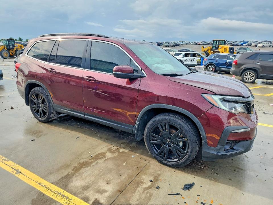 56733466 :رقم المزاد ، 5FNYF5H23NB022037 vin ، 2022 Honda Pilot مزاد بيع