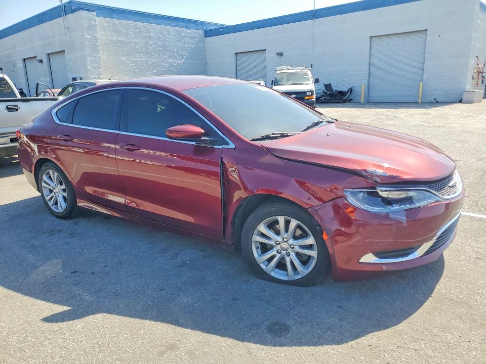 56185256 :رقم المزاد ، 1C3CCCAB5FN542684 vin ، 2015 Chrysler 200 مزاد بيع