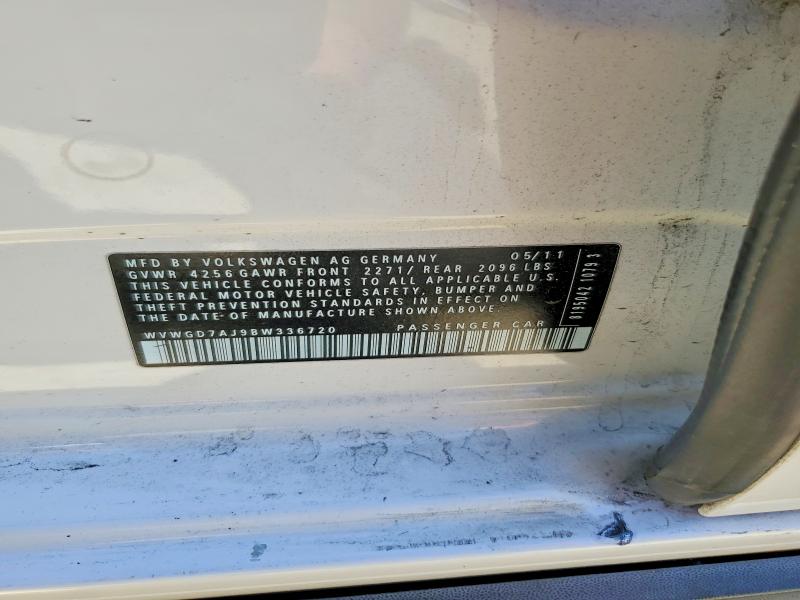 Aukcja sprzedaży 2011 Volkswagen Gti, vin: WVWGD7AJ9BW336720, numer aukcji: 55635466