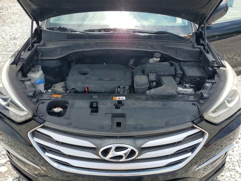 58954586 :رقم المزاد ، 5XYZT3LB1HG410874 vin ، 2017 Hyundai Santa Fe Sport مزاد بيع