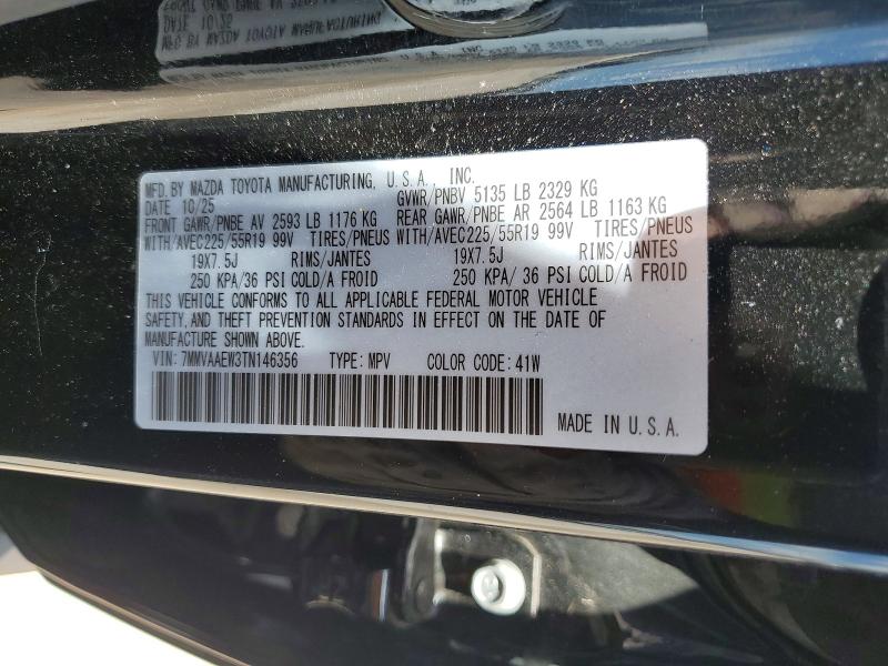 58083086 :رقم المزاد ، 7MMVAAEW3TN146356 vin ، 2026 Mazda Cx-50 مزاد بيع