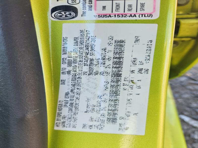 Продажа на аукционе авто 2011 Ford Fiesta, vin: 3FADP4EJ4BM142167, номер лота: 85791035