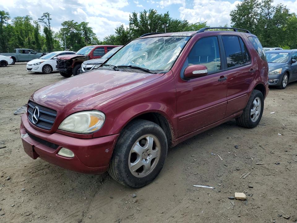 Продажа на аукционе авто 2002 Mercedes-benz Ml, vin: 4JGAB54EX2A314555, номер лота: 57757276