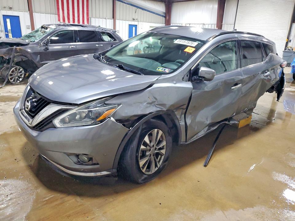 59157826 :رقم المزاد ، 5N1AZ2MH6JN107222 vin ، 2018 Nissan Murano مزاد بيع