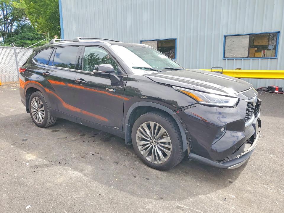 Продажа на аукционе авто 2021 Toyota Highlander, vin: 5TDEBRCH3MS050741, номер лота: 57503306