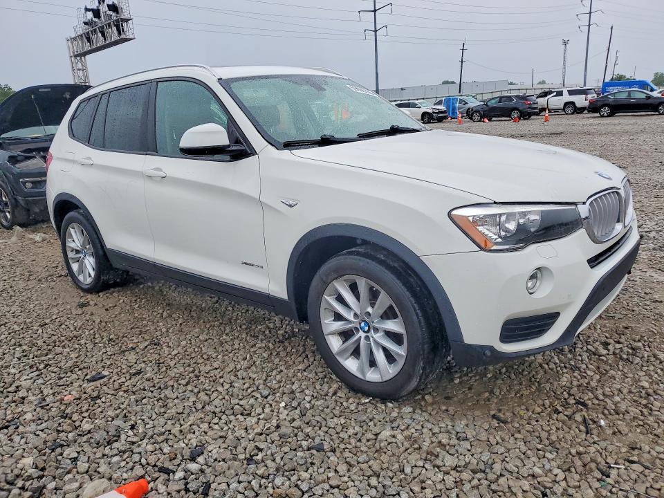 2016 Bmw X3 მანქანა იყიდება აუქციონზე, vin: 5UXWX9C59G0D85510, აუქციონის ნომერი: 59096356