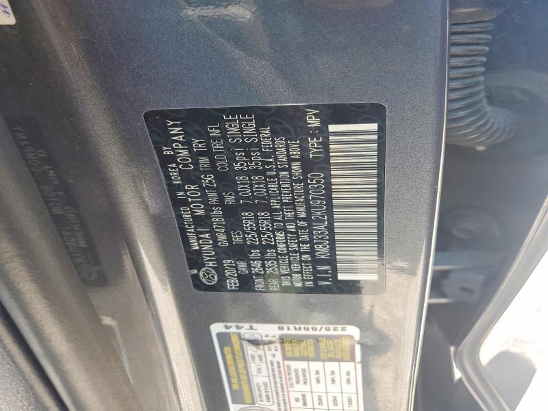 Продаж на аукціоні авто 2019 Hyundai Tucson, vin: KM8J33AL2KU970350, номер лоту: 56639516