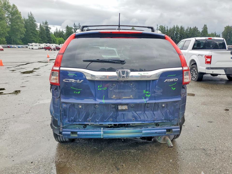 Aukcja sprzedaży 2016 Honda Cr-v, vin: 2HKRM4H75GH645180, numer aukcji: 56691856