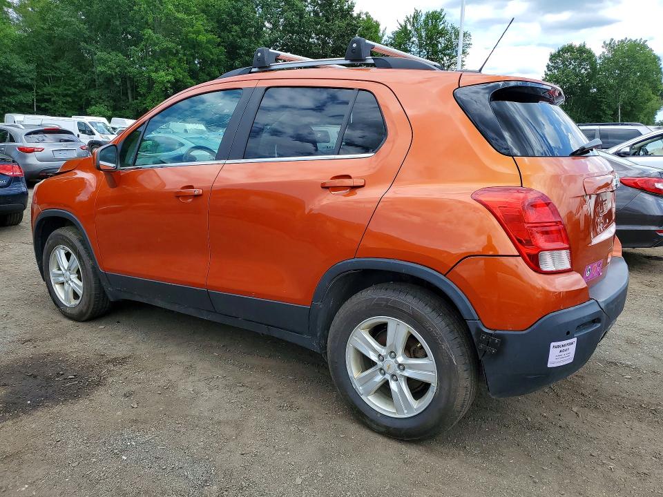 2016 Chevrolet Trax მანქანა იყიდება აუქციონზე, vin: KL7CJPSB5GB724490, აუქციონის ნომერი: 58481776