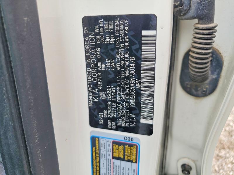55825316 :رقم المزاد ، KNDEUCAA9N7301478 vin ، 2022 Kia Seltos مزاد بيع