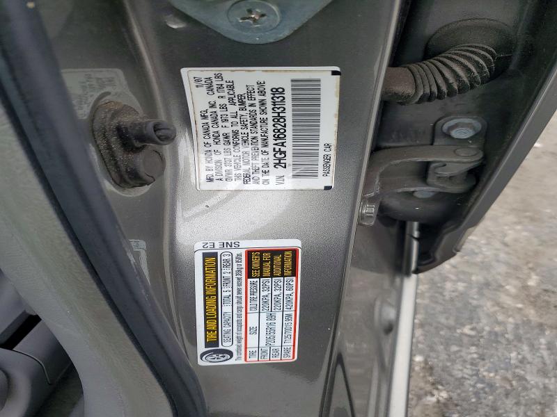 Продаж на аукціоні авто 2008 Honda Civic, vin: 2HGFA16828H311318, номер лоту: 56249286