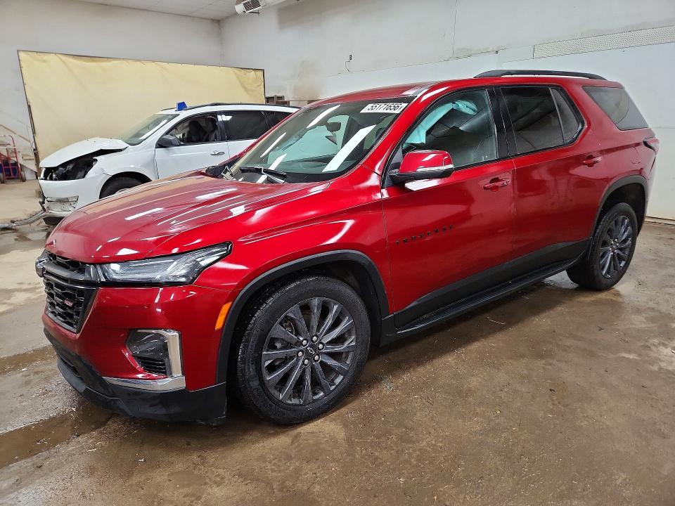 55171656 :رقم المزاد ، 1GNEVJKWXPJ308917 vin ، 2023 Chevrolet Traverse مزاد بيع