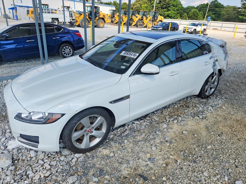 2018 Jaguar Xf მანქანა იყიდება აუქციონზე, vin: SAJBS4FX7JCY54340, აუქციონის ნომერი: 58935416