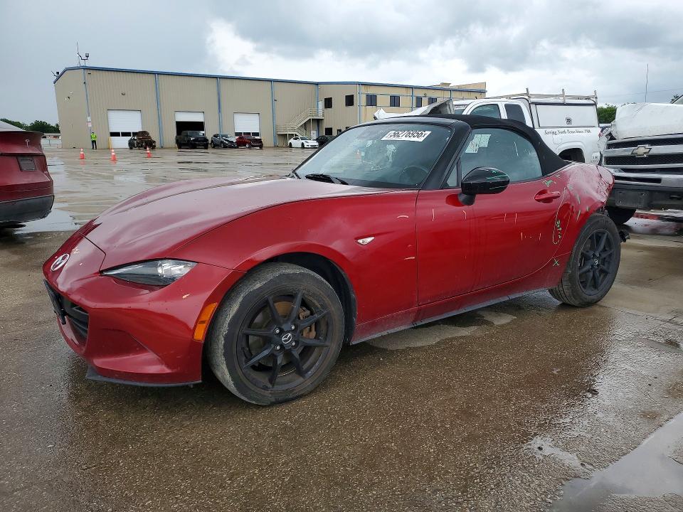 2021 Mazda Mx-5 Miata მანქანა იყიდება აუქციონზე, vin: JM1NDAB74M0456387, აუქციონის ნომერი: 56276956
