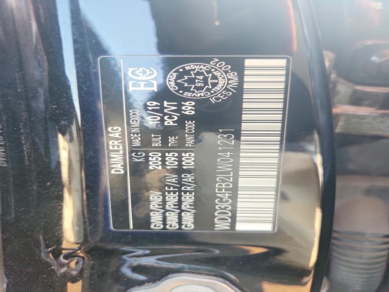 Продажа на аукционе авто 2020 Mercedes-benz A, vin: WDD3G4FB2LW041231, номер лота: 41633536