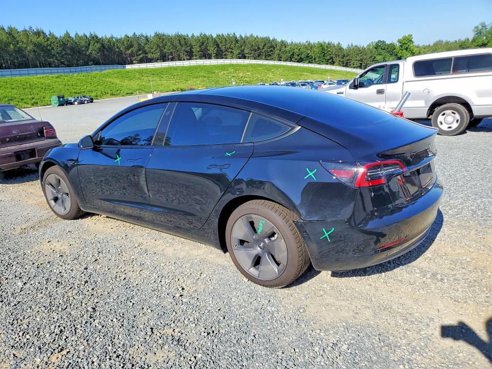 2022 Tesla Model 3 მანქანა იყიდება აუქციონზე, vin: 5YJ3E1EB6NF272897, აუქციონის ნომერი: 54756266