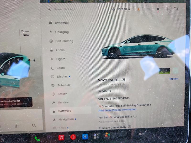 Продаж на аукціоні авто 2025 Tesla Model 3, vin: 5YJ3E1EA2SF041515, номер лоту: 57550616