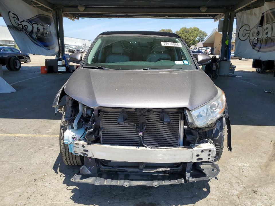 55678096 :رقم المزاد ، 5TDBKRFH9FS170318 vin ، 2015 Toyota Highlander مزاد بيع