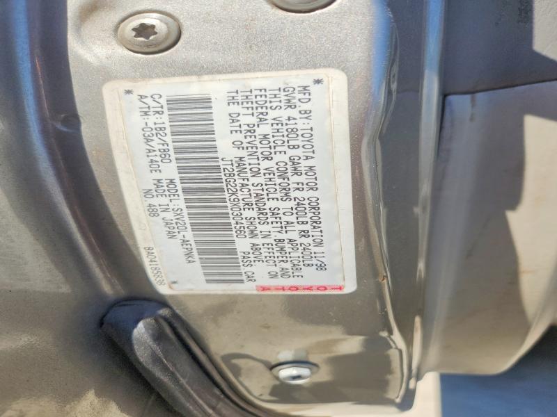 Aukcja sprzedaży 1999 Toyota Camry, vin: JT2BG22K9X0304560, numer aukcji: 55785616