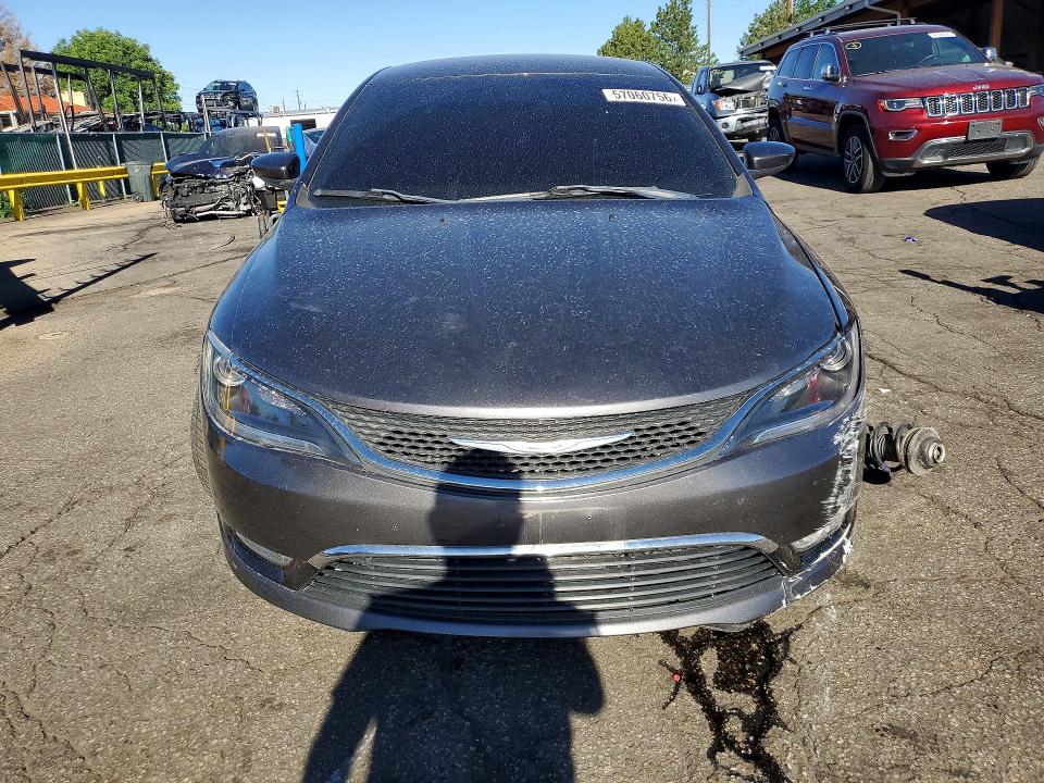 57060756 :رقم المزاد ، 1C3CCCAB7FN502803 vin ، 2015 Chrysler 200 مزاد بيع