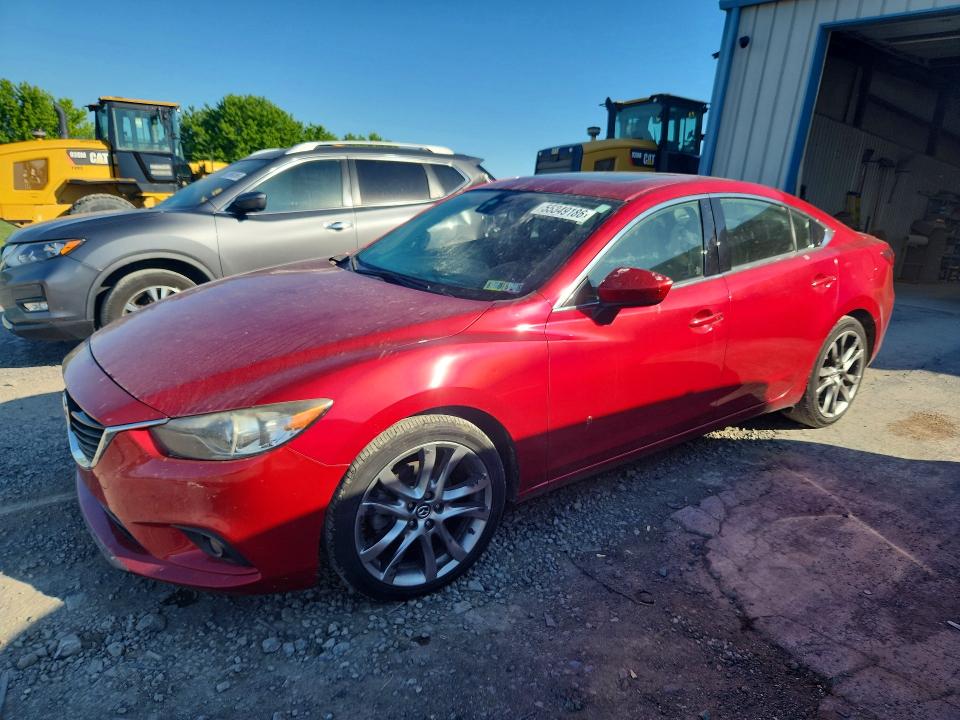 55349186 :رقم المزاد ، JM1GJ1W64F1170281 vin ، 2015 Mazda 6 مزاد بيع