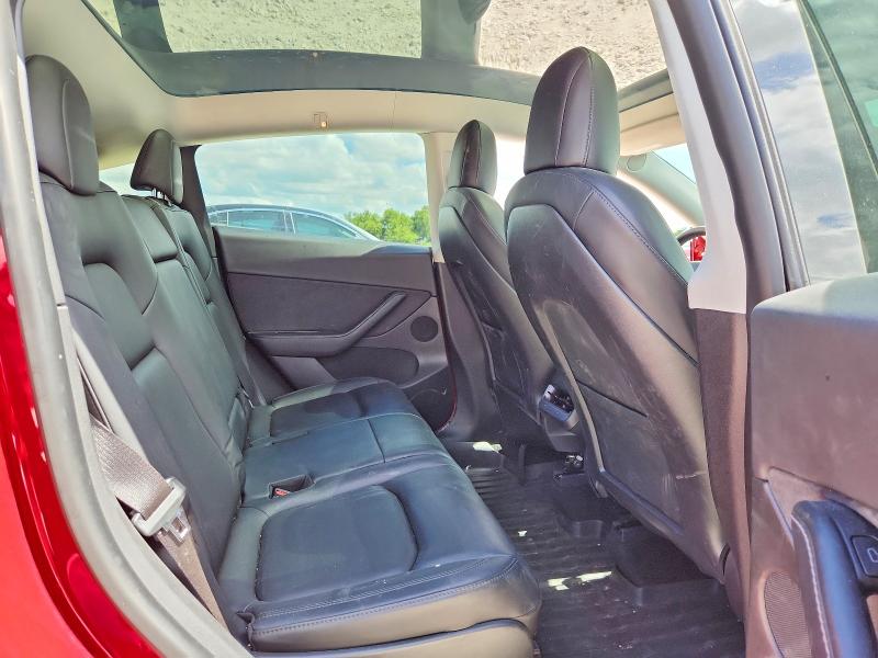 57079616 :رقم المزاد ، 7SAYGAEE6NF350835 vin ، 2022 Tesla Model Y مزاد بيع