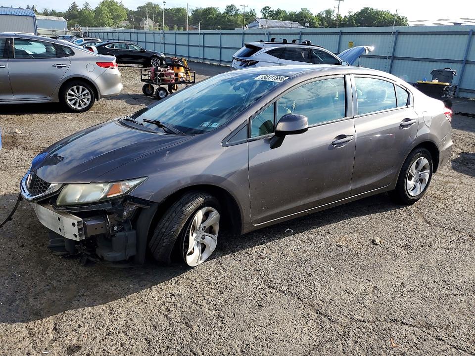 58311996 :رقم المزاد ، 19XFB2F52DE262683 vin ، 2013 Honda Civic مزاد بيع