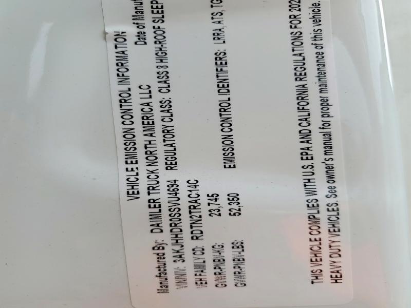 Продажа на аукционе авто 2025 Freightliner Cascadia 126, vin: 3AKJHHDR0SSVU4694, номер лота: 58214246