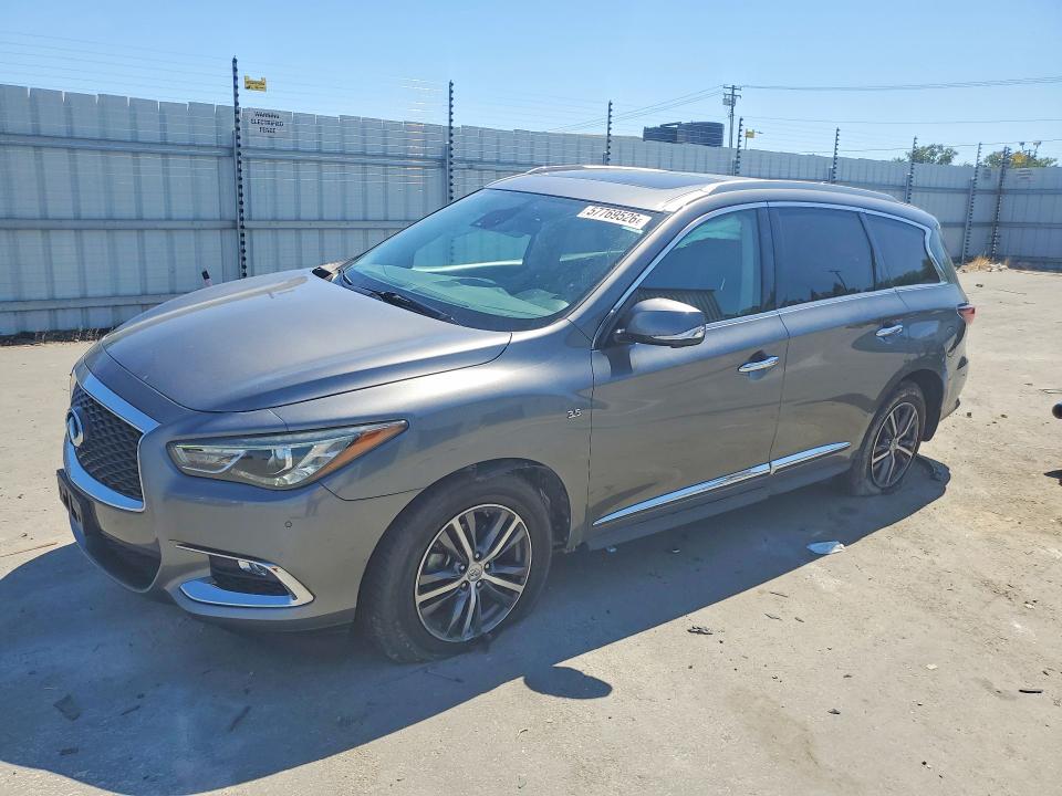 2019 Infiniti Qx60 მანქანა იყიდება აუქციონზე, vin: 5N1DL0MM6KC512560, აუქციონის ნომერი: 57769526