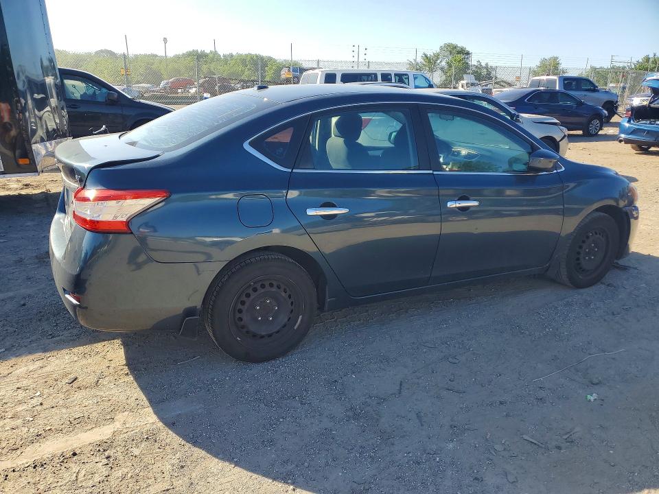 2015 Nissan Sentra მანქანა იყიდება აუქციონზე, vin: 3N1AB7AP5FL666224, აუქციონის ნომერი: 52017176