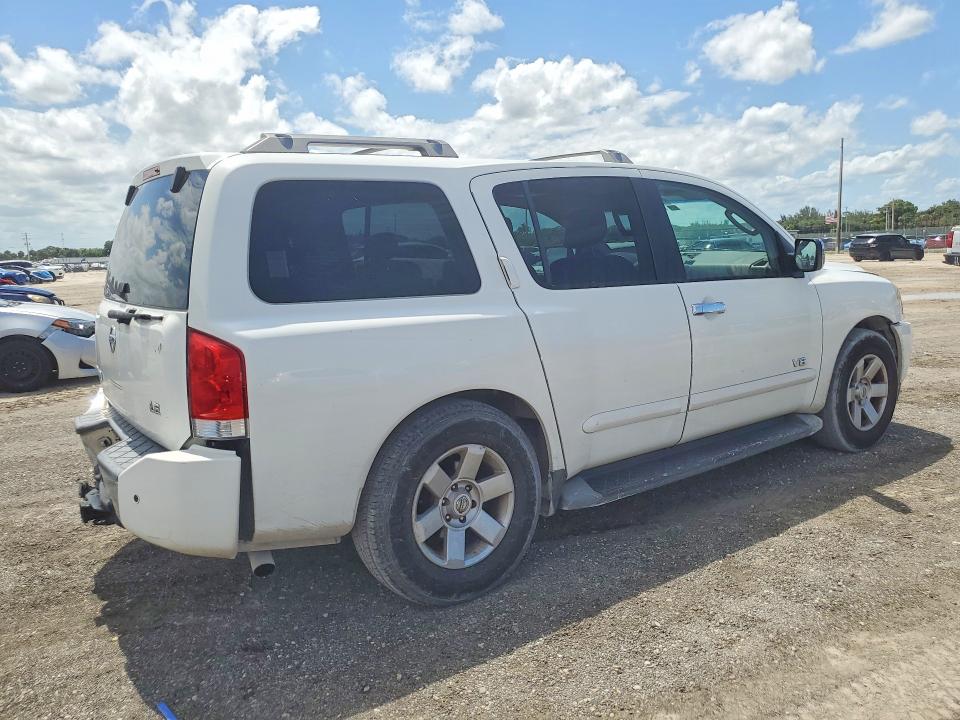 2007 Nissan Armada მანქანა იყიდება აუქციონზე, vin: 5N1BA08A47N709073, აუქციონის ნომერი: 53057846