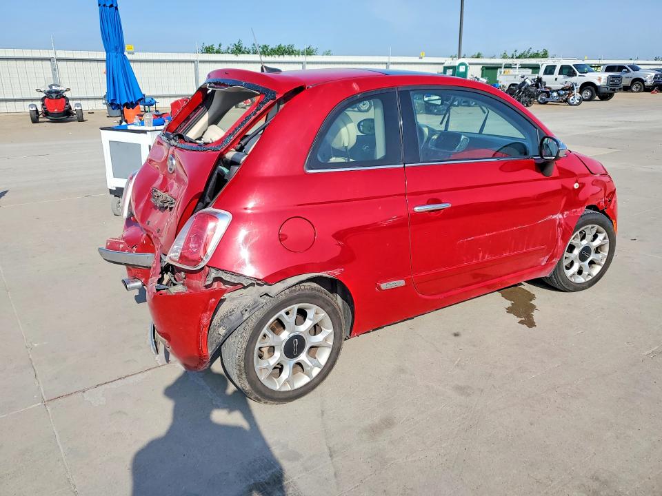 58585346 :رقم المزاد ، 3C3CFFCR3HT506241 vin ، 2017 Fiat 500 مزاد بيع