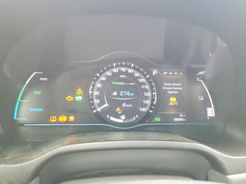 58398656 :رقم المزاد ، KMHC75LC8KU105856 vin ، 2019 Hyundai Ioniq مزاد بيع