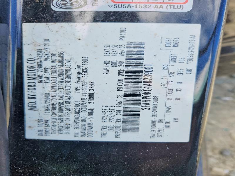 Продажа на аукционе авто 2010 Ford Focus, vin: 3FAHP0KC4AR239001, номер лота: 56192436