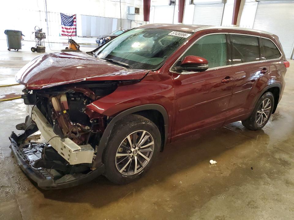 Aukcja sprzedaży 2017 Toyota Highlander, vin: 5TDJZRFH7HS372942, numer aukcji: 57436996