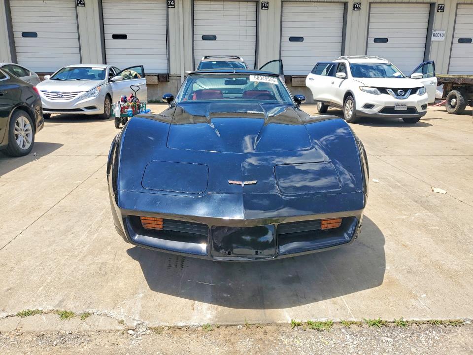 58049556 :رقم المزاد ، 1Z876AS433561 vin ، 1980 Chevrolet Corvette مزاد بيع