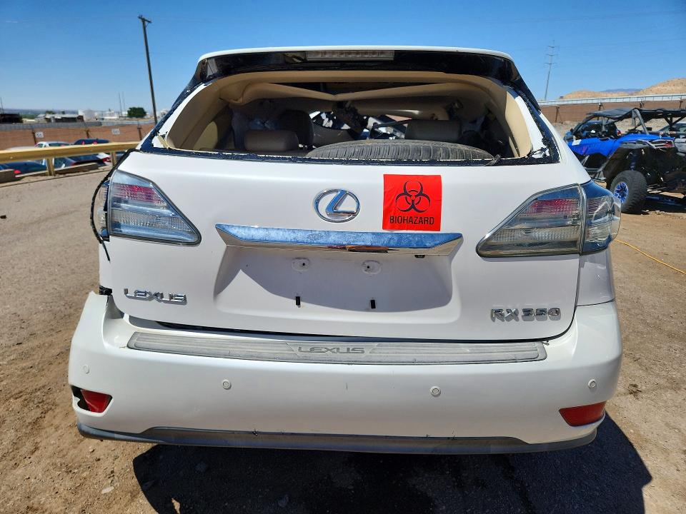 Aukcja sprzedaży 2010 Lexus Rx, vin: 2T2BK1BA5AC061667, numer aukcji: 57687676